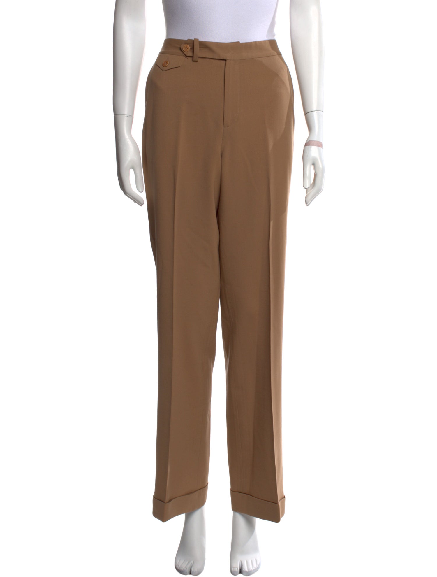 Lauren Ralph Lauren Wool Wide Leg Pants