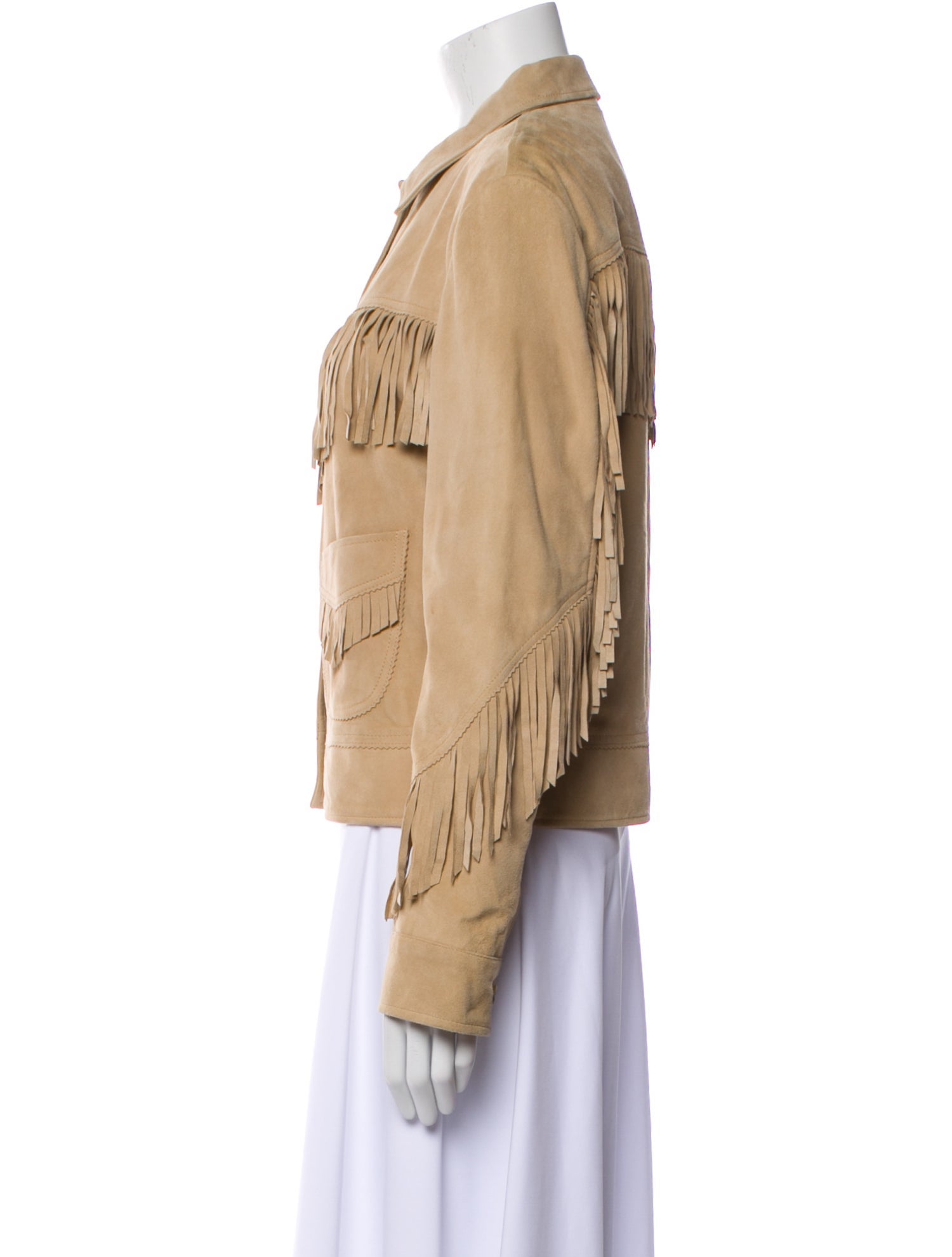 Lauren Ralph Lauren Suede Utility Jacket