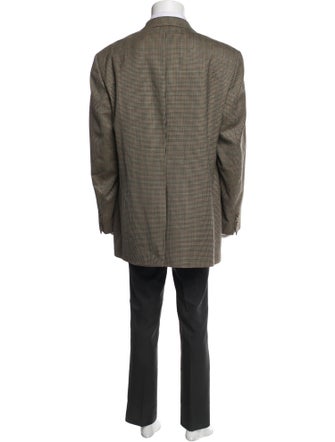 Lauren Ralph Lauren Wool Plaid Print Blazer