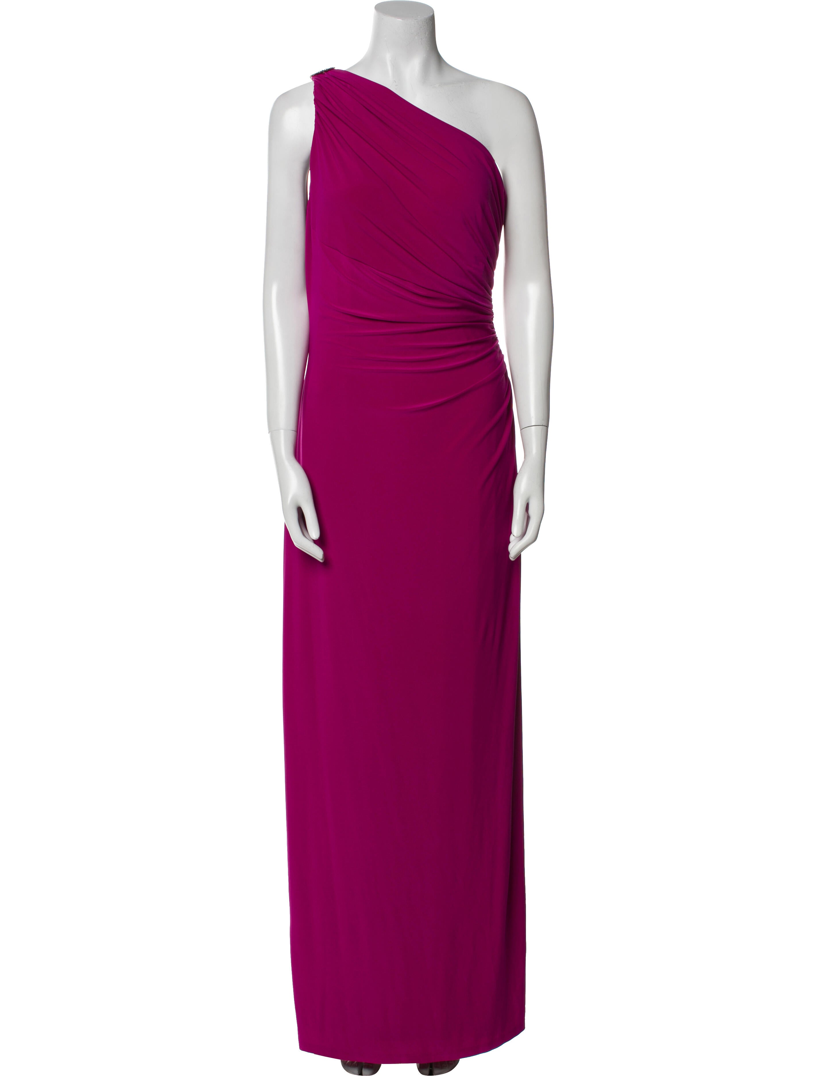 Lauren Ralph Lauren One-Shoulder Long Dress w/ Tags