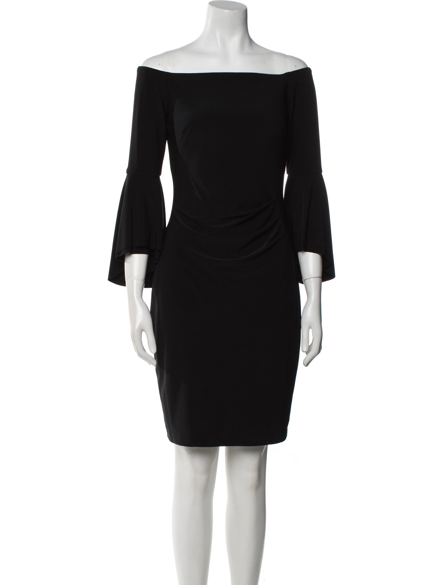 Lauren Ralph Lauren Bateau Neckline Mini Dress