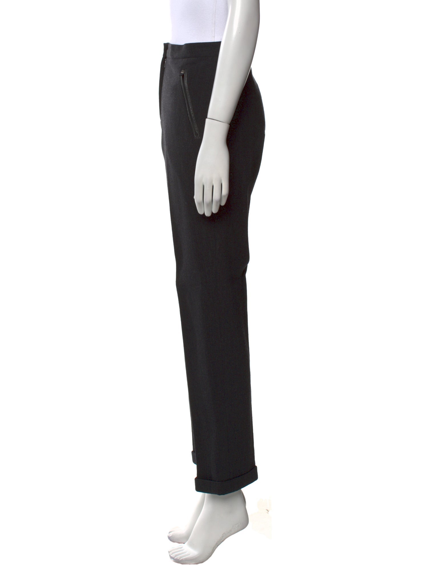 Lauren Ralph Lauren Wool Straight Leg Pants