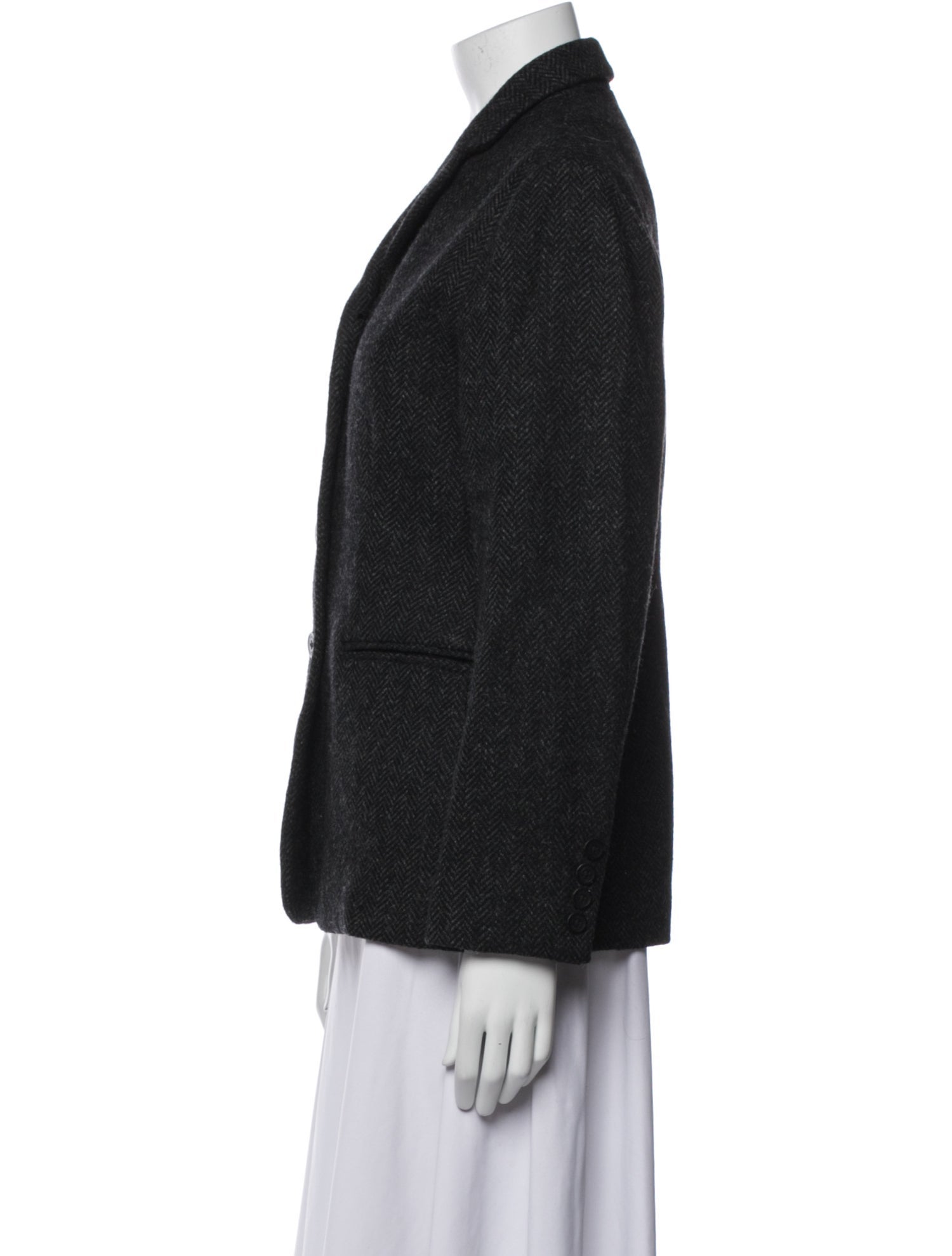 Lauren Ralph Lauren Lambswool Printed Blazer