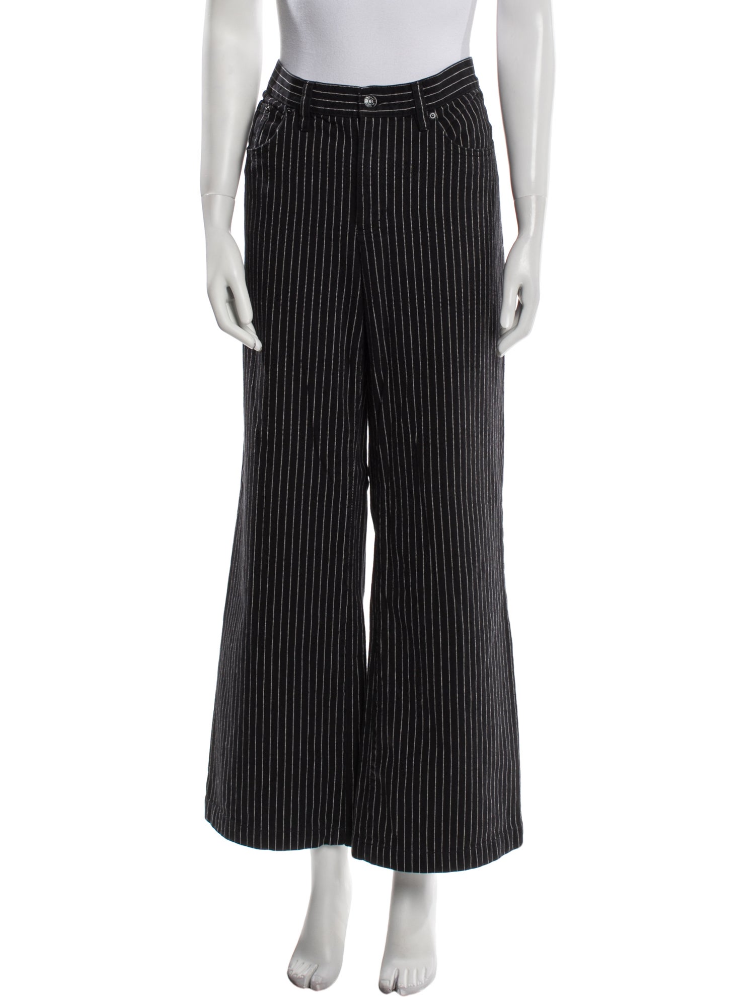 Lauren Ralph Lauren High-Rise Wide Leg Jeans