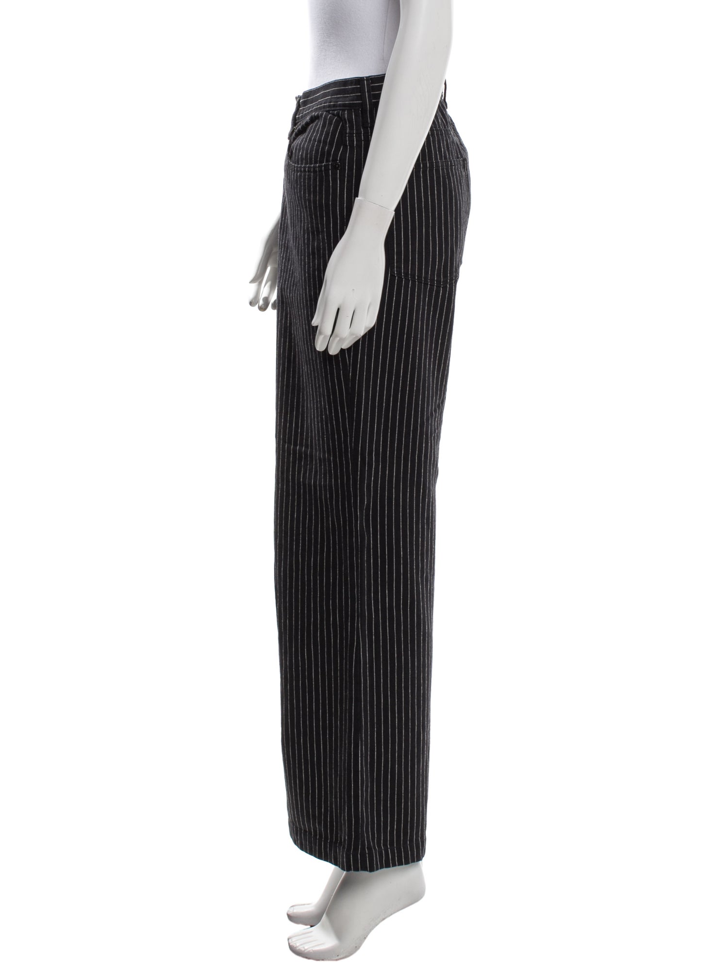 Lauren Ralph Lauren High-Rise Wide Leg Jeans