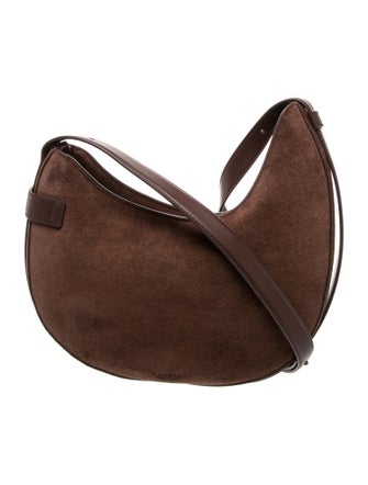 Lauren Ralph Lauren Suede Top Handle Bag