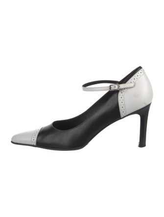Lauren Ralph Lauren Leather Slingback Pumps