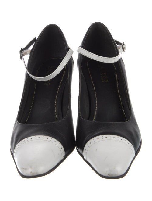 Lauren Ralph Lauren Leather Slingback Pumps