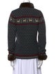 Lauren Ralph Lauren Wool Printed Sweater