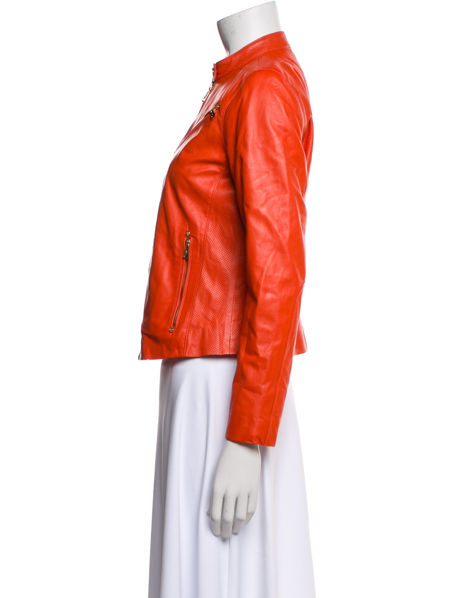 Lauren Ralph Lauren Leather Biker Jacket