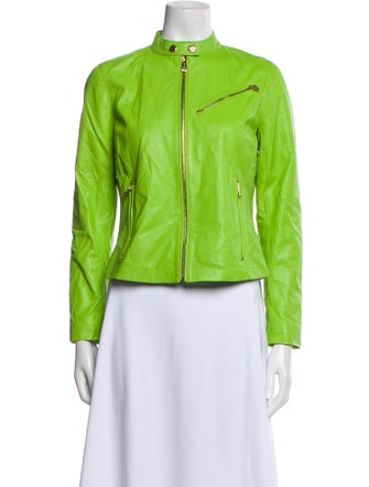 Lauren Ralph Lauren Leather Evening Jacket