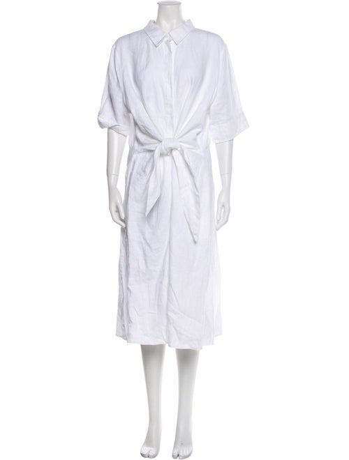 Lauren Ralph Lauren Linen Midi Length Dress