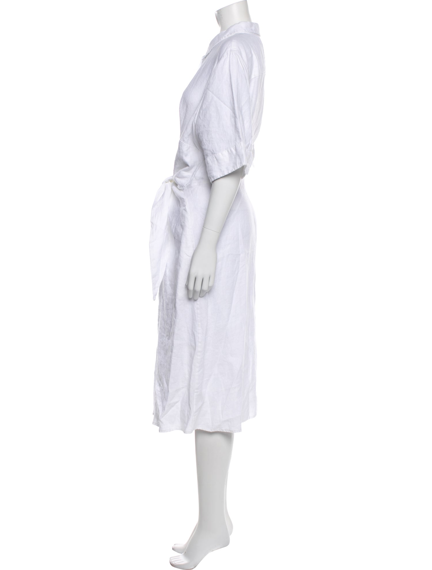 Lauren Ralph Lauren Linen Midi Length Dress
