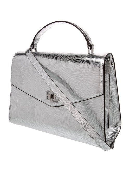 Lauren Ralph Lauren Leather Top Handle Bag