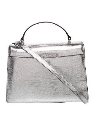 Lauren Ralph Lauren Leather Top Handle Bag