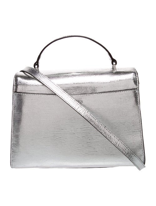 Lauren Ralph Lauren Leather Top Handle Bag