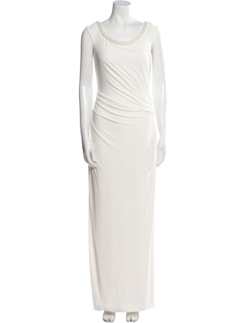 Lauren Ralph Lauren Scoop Neck Long Dress
