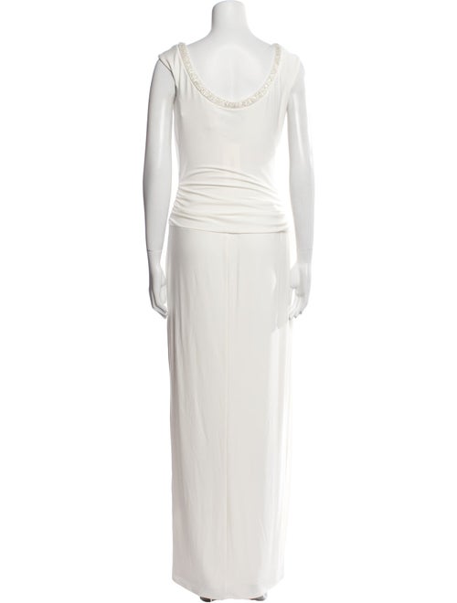 Lauren Ralph Lauren Scoop Neck Long Dress