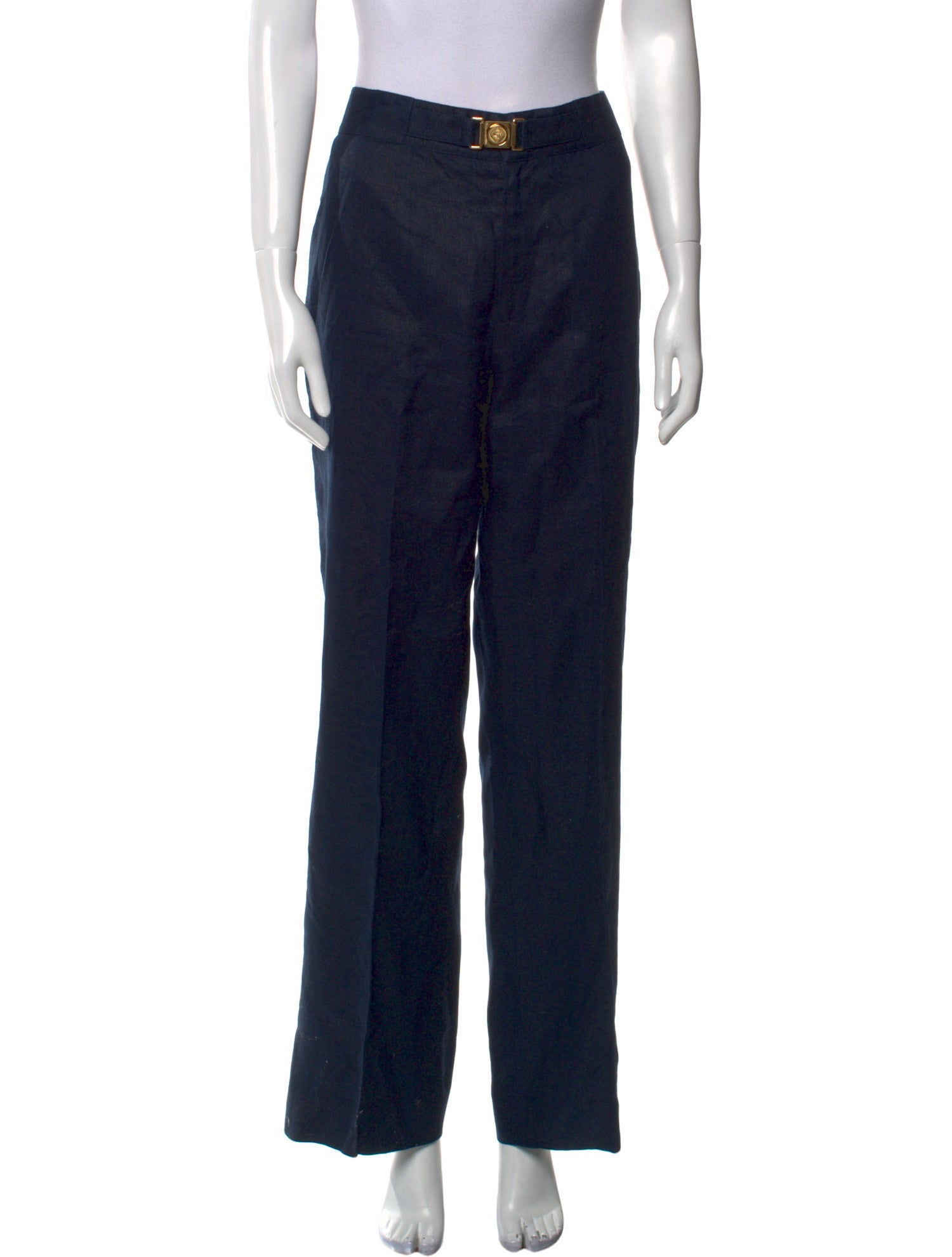 Lauren Ralph Lauren Linen Wide Leg Pants