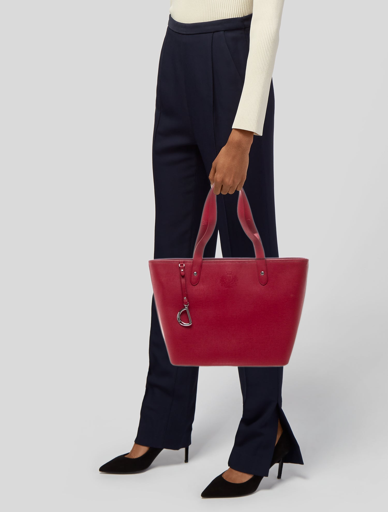 Lauren Ralph Lauren Leather Tote