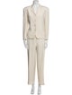 Lauren Ralph Lauren Silk Striped Pantsuit
