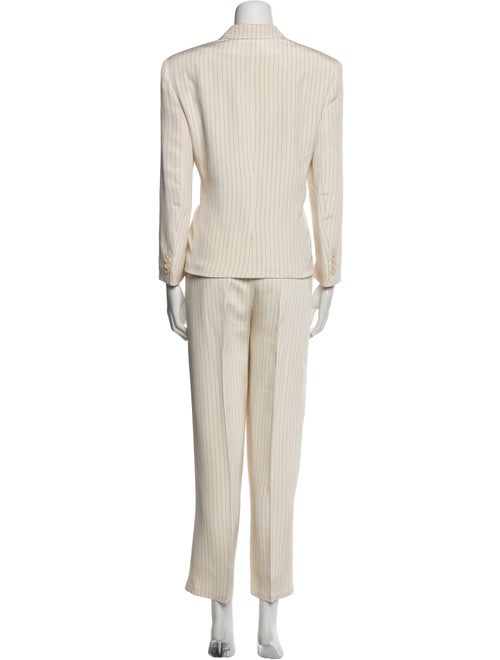 Lauren Ralph Lauren Silk Striped Pantsuit