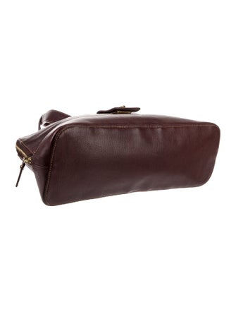 Lauren Ralph Lauren Leather Shoulder Bag