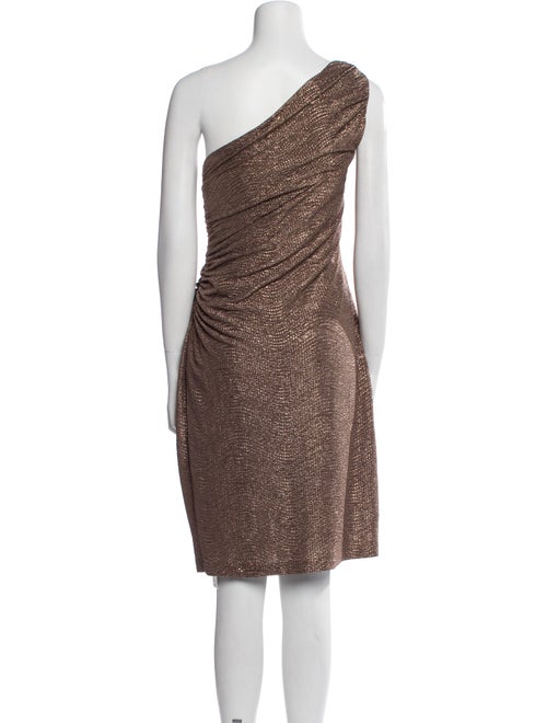 Lauren Ralph Lauren One-Shoulder Knee-Length Dress