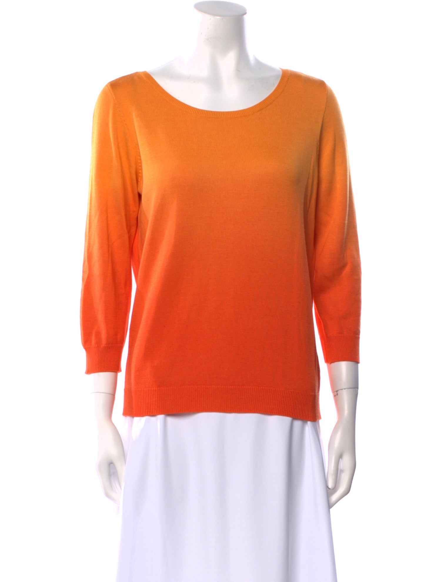Lauren Ralph Lauren Silk Scoop Neck Sweater