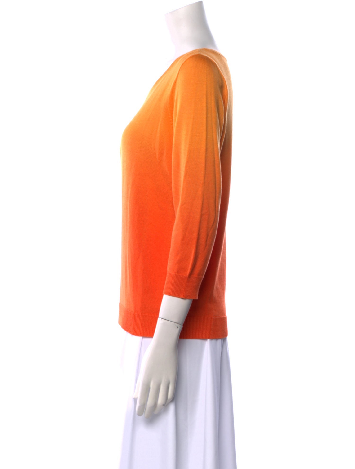 Lauren Ralph Lauren Silk Scoop Neck Sweater