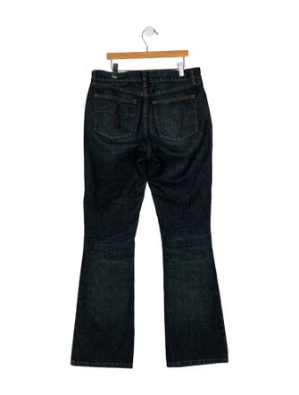 Lauren Ralph Lauren Low-Rise Straight Leg Jeans