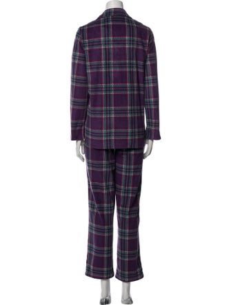 Lauren Ralph Lauren Plaid Print Pajamas