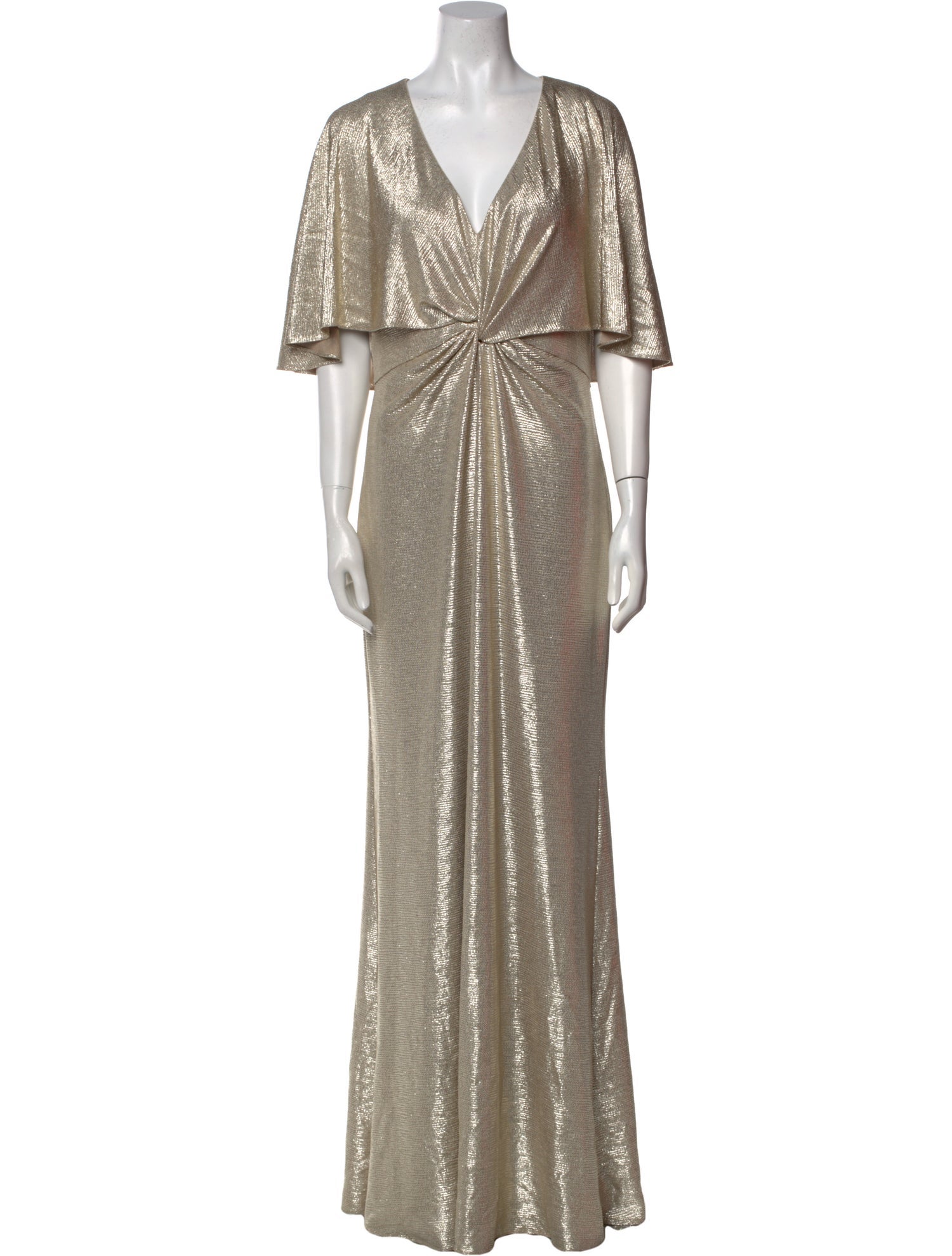 Lauren Ralph Lauren V-Neck Long Dress w/ Tags