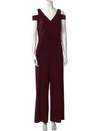 Lauren Ralph Lauren V-Neck Jumpsuit