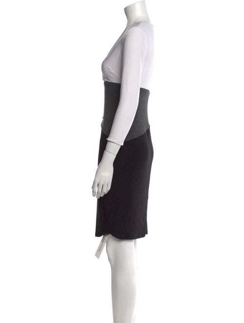 Lauren Ralph Lauren V-Neck Mini Dress