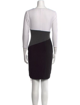 Lauren Ralph Lauren V-Neck Mini Dress