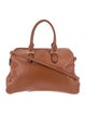Lauren Ralph Lauren Leather Top Handle Bag