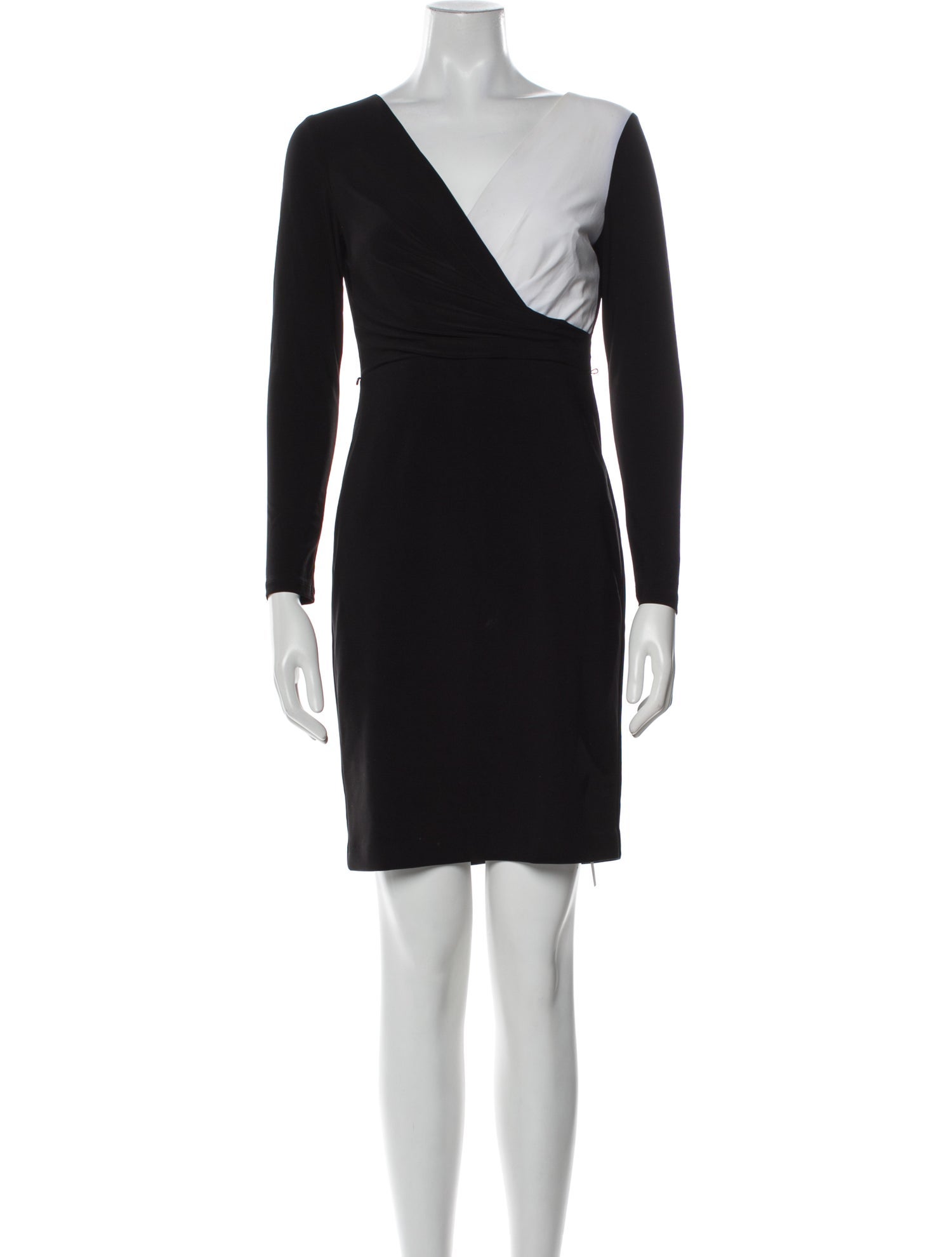 Lauren Ralph Lauren V-Neck Mini Dress