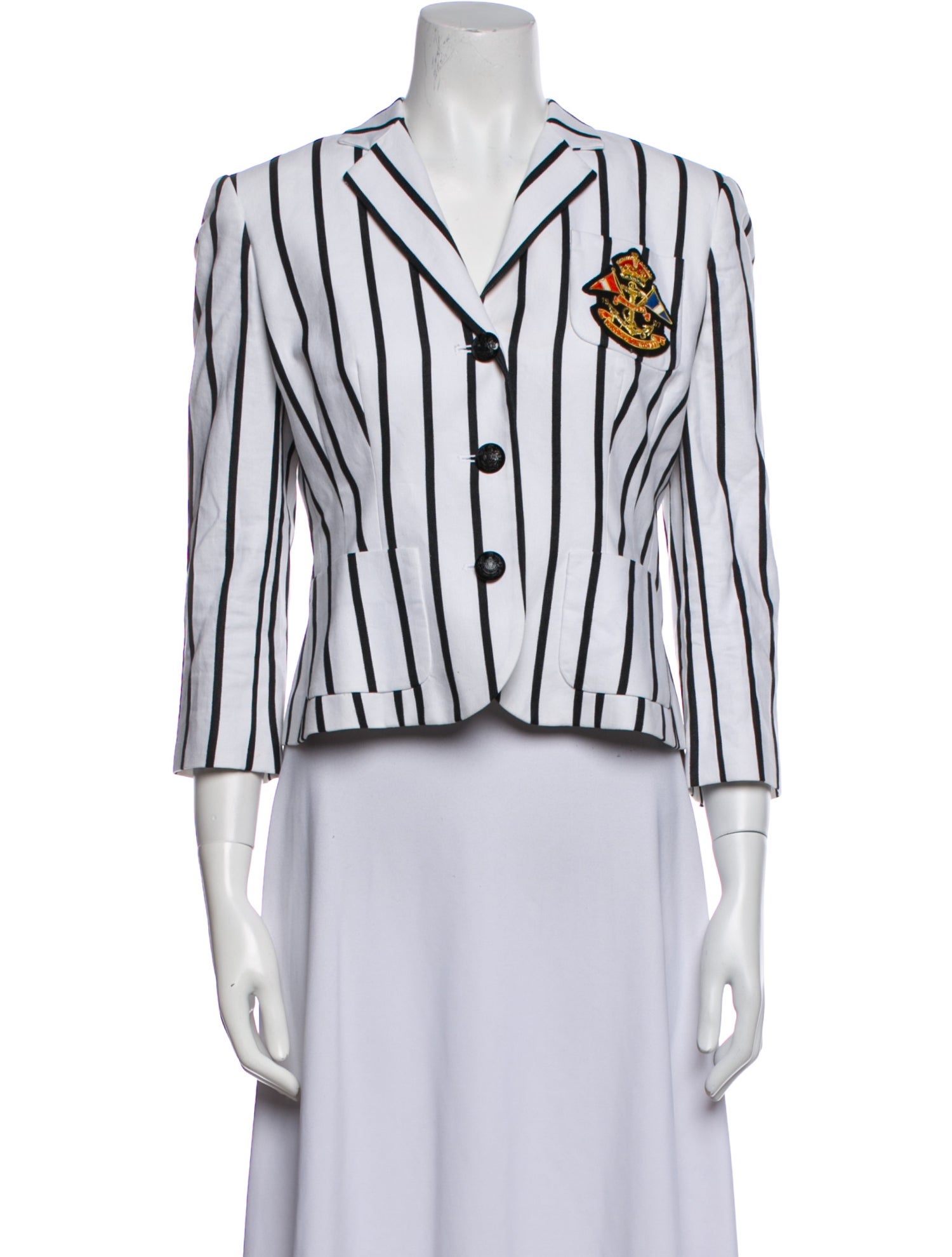 Lauren Ralph Lauren Striped Blazer