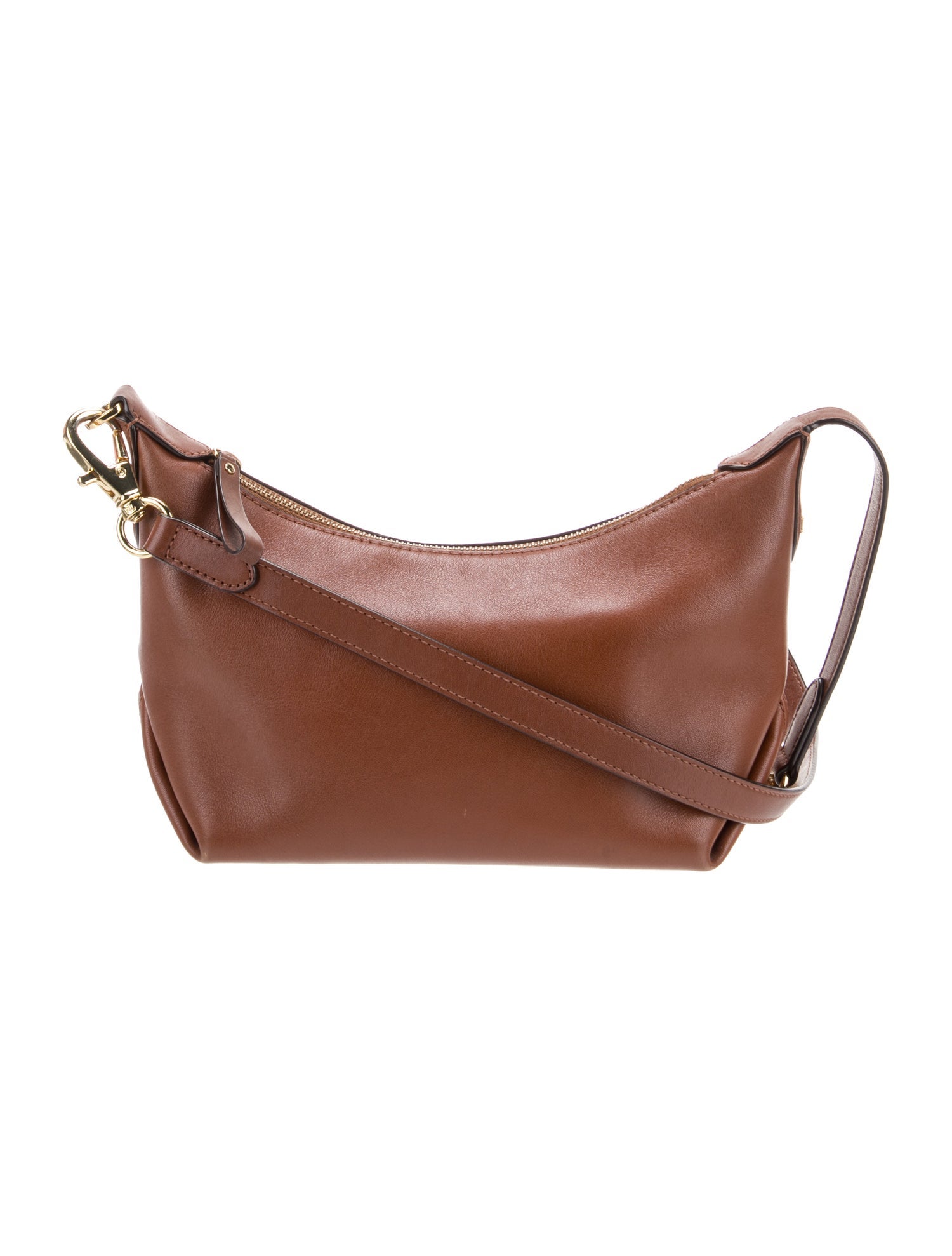 Lauren Ralph Lauren Leather Shoulder Bag