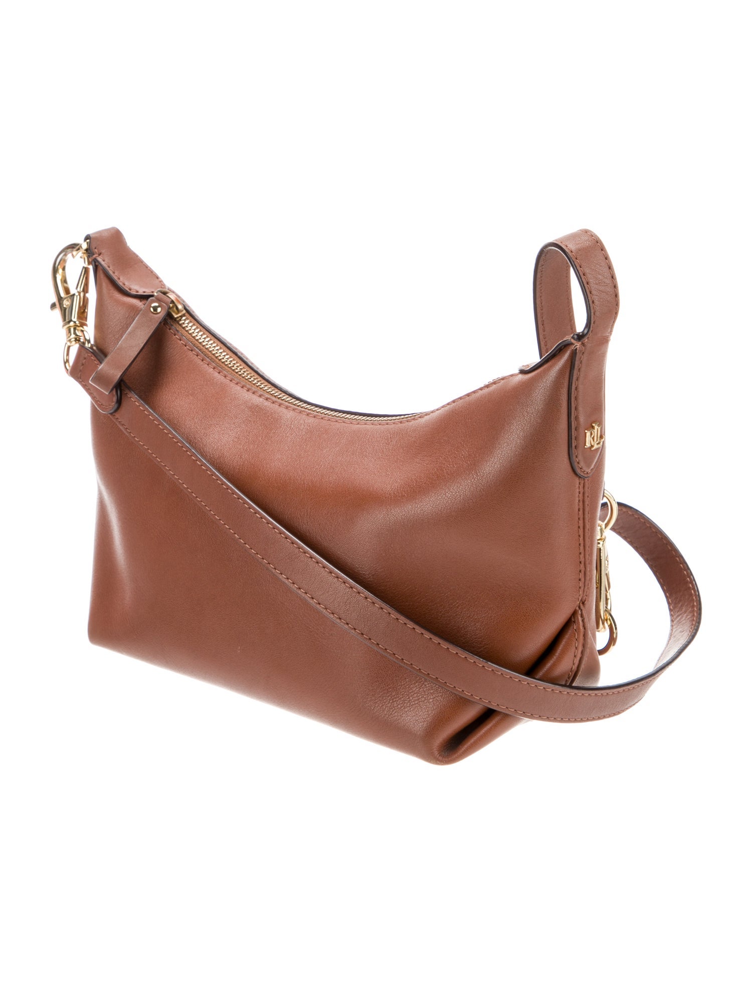 Lauren Ralph Lauren Leather Shoulder Bag