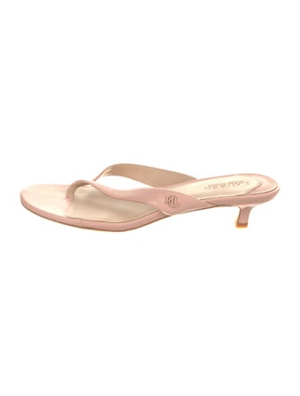 Lauren Ralph Lauren Leather Slides