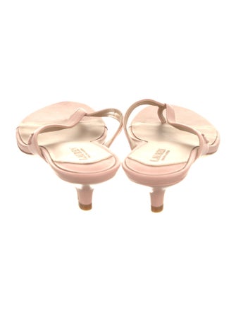 Lauren Ralph Lauren Leather Slides