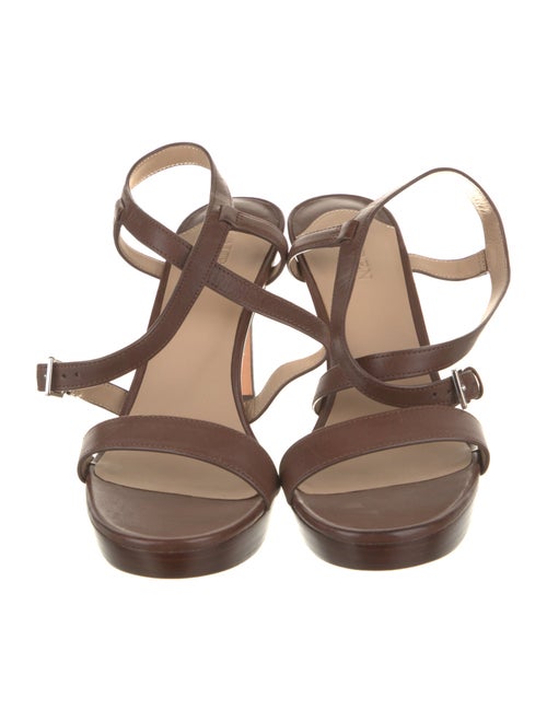 Lauren Ralph Lauren Leather Slingback Sandals