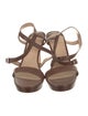Lauren Ralph Lauren Leather Slingback Sandals
