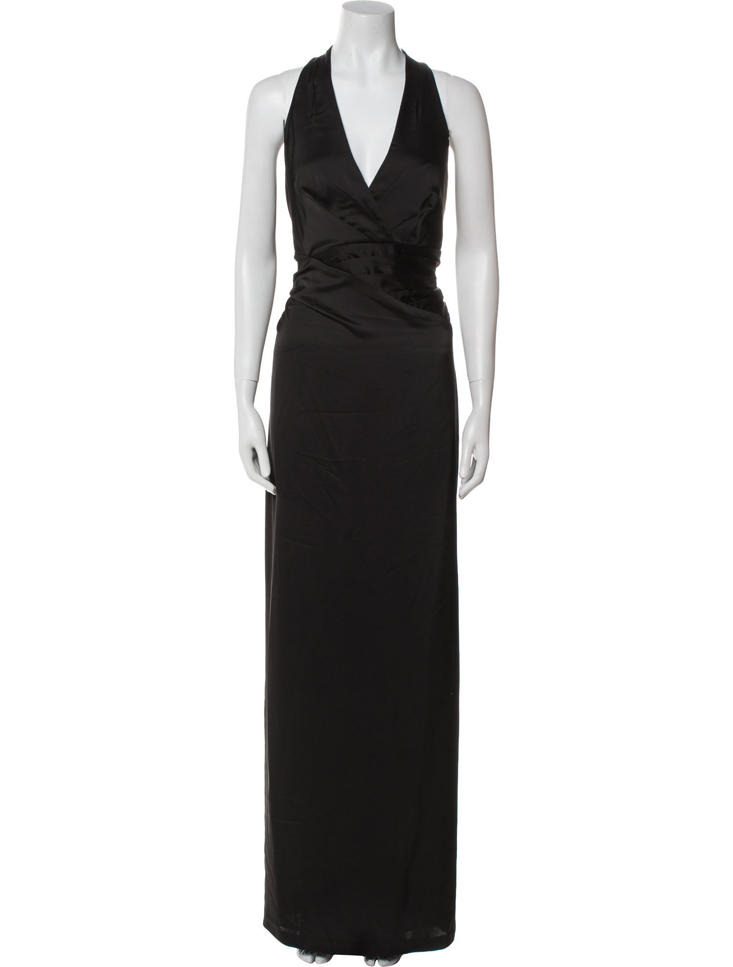 Lauren Ralph Lauren V-Neck Long Dress