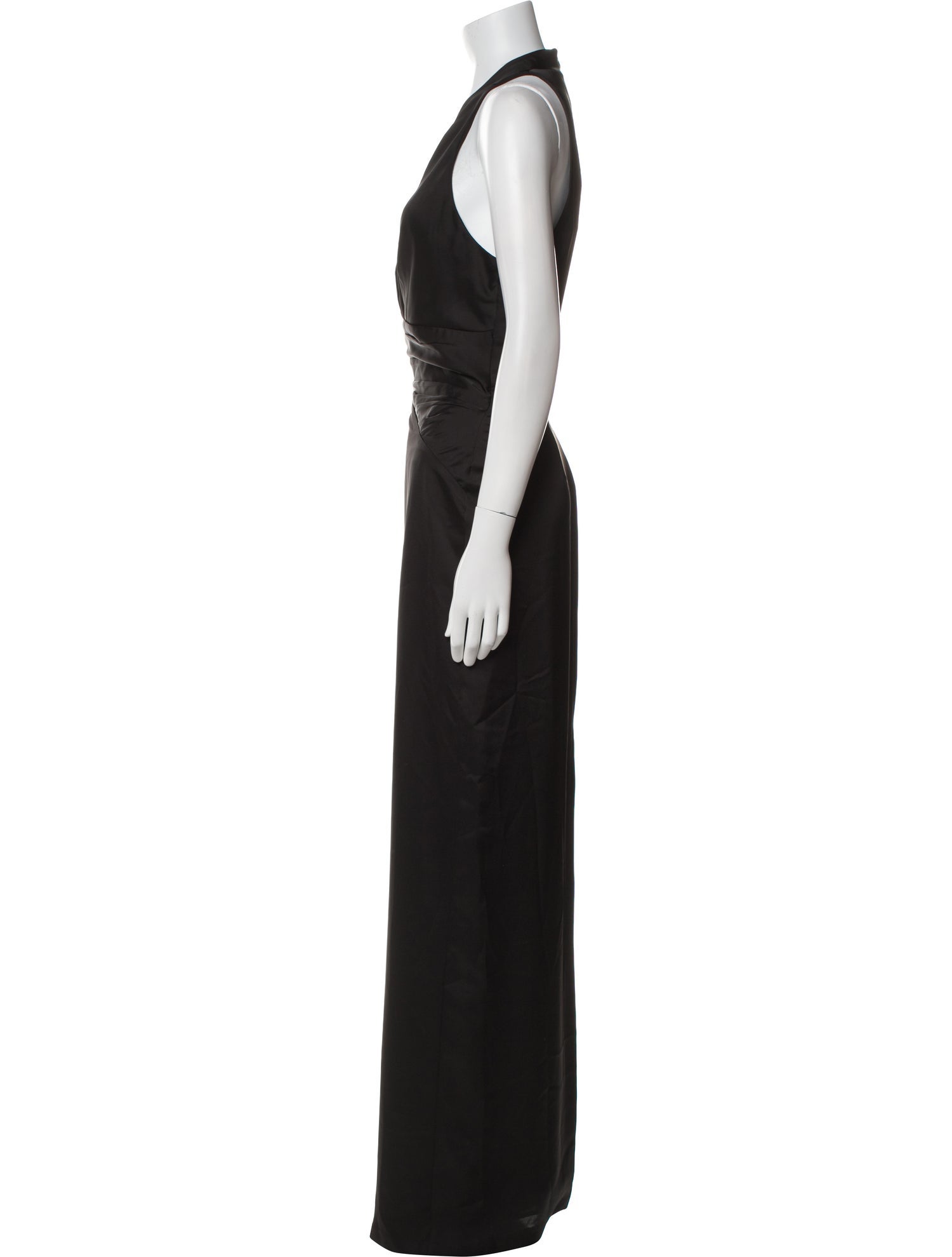 Lauren Ralph Lauren V-Neck Long Dress