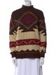 Lauren Ralph Lauren Printed Turtleneck Sweater