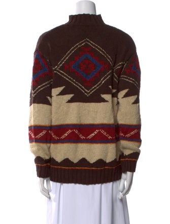 Lauren Ralph Lauren Printed Turtleneck Sweater