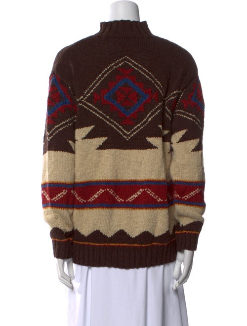 Lauren Ralph Lauren Printed Turtleneck Sweater